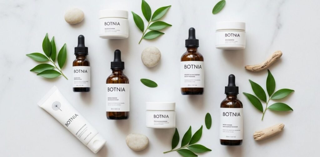 Botnia Skincare natural beauty products for glowing skin