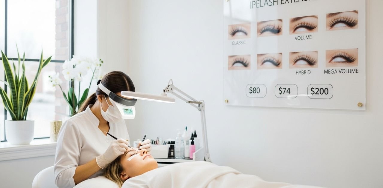 Eyelash extensions cost guide