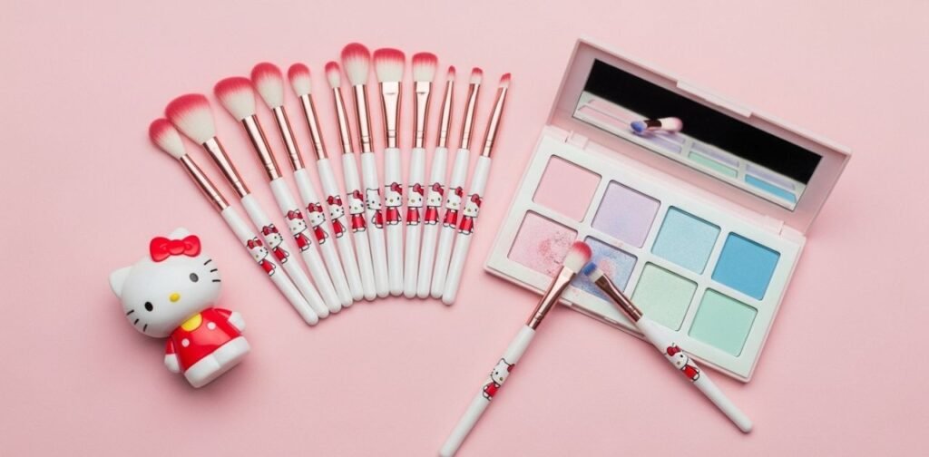 hello kitty makeup brushes