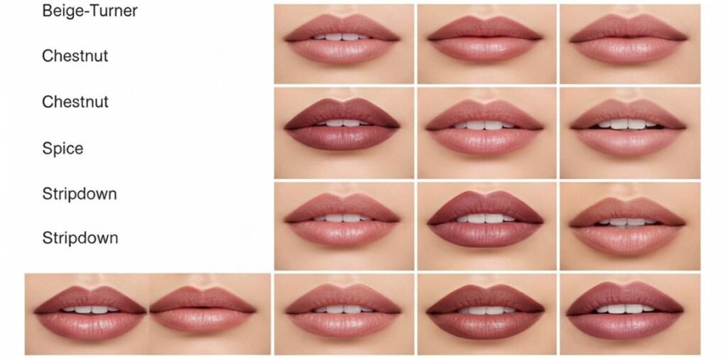 mac chestnut lip liner