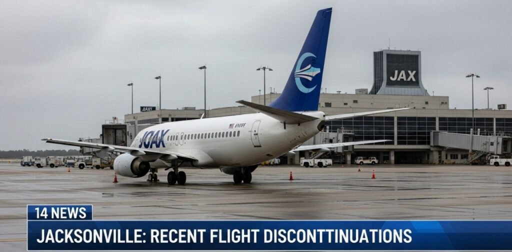 Jacksonville Recent Flight Discontinuations