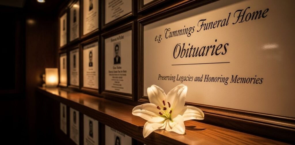 e.g. cummings funeral home obituaries