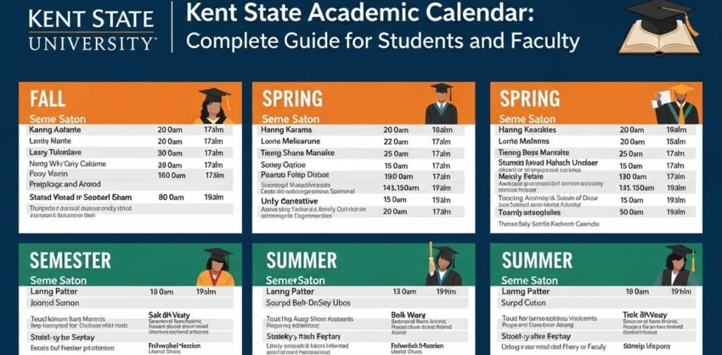 kent state academic calendar_